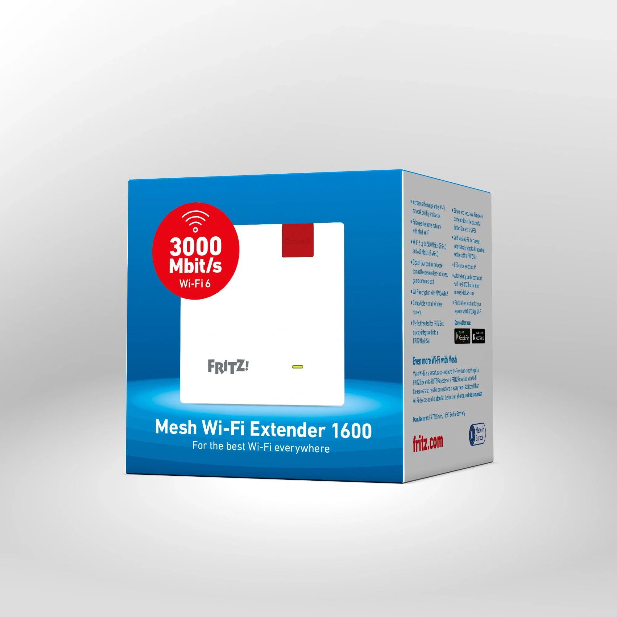 FRITZ!Repeater 1200 AX | Mesh Wi-Fi Extender 1600 - Image 4